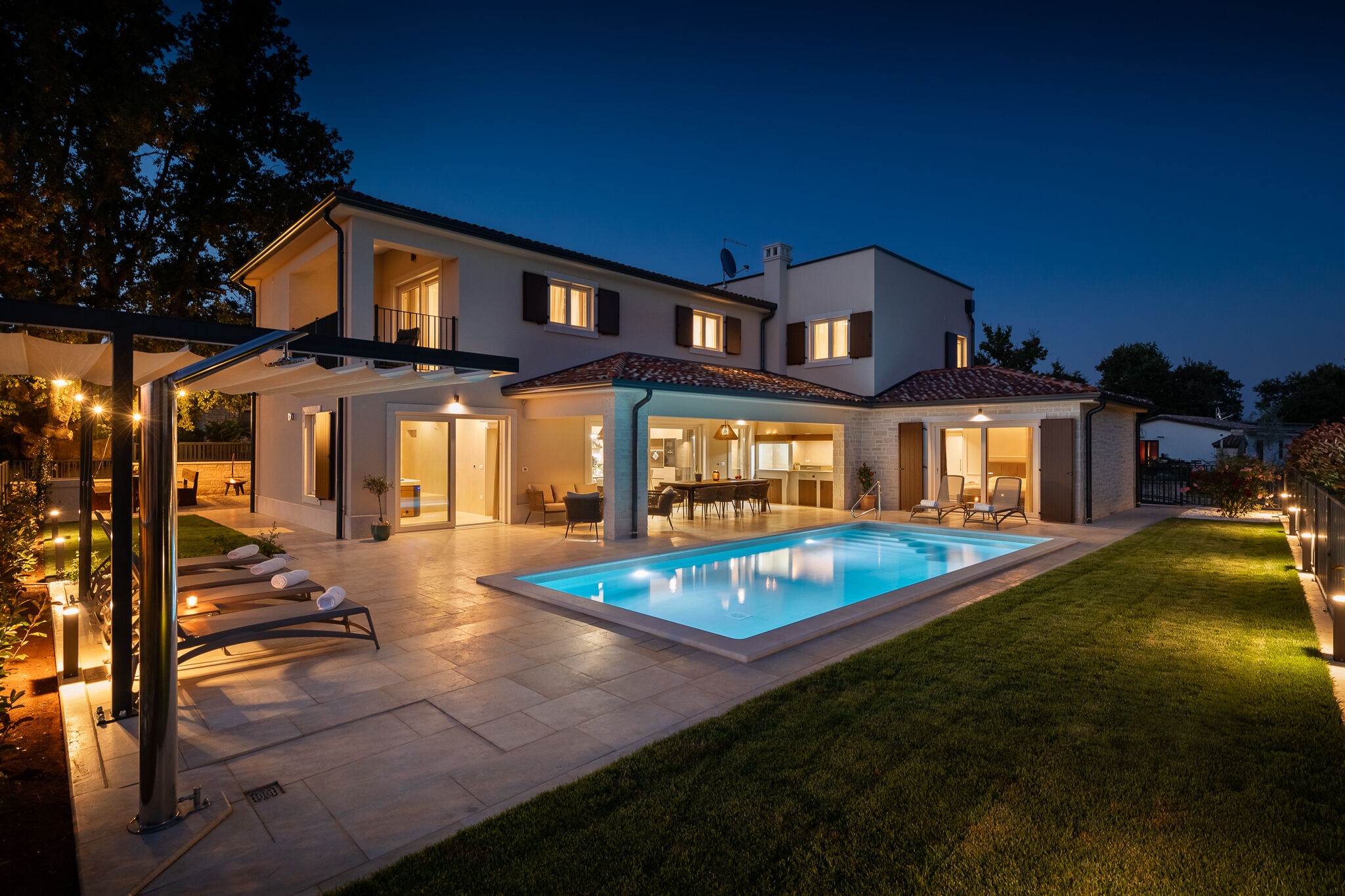 Villa Villa Maxime s bazenom, saunom i whirlpool-om